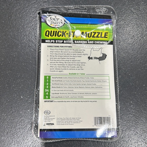 NEW, never used, XS Dog muzzle for extra small breeds, social & puppy training - Picture 2 of 3